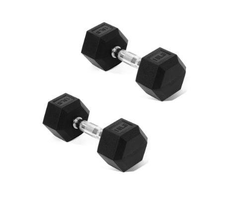  - Only Supports Self Pickup - A Set Of Hexagonal Rubber - coated Dumbbells - Non - slip Grips That Are Durable And Space - saving For Home Gym Strength Training - NashPull