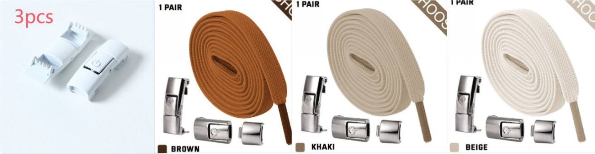 Press Lock Shoelaces Without Ties Elastic Laces Sneaker 8MM Widened Flat No Tie Shoe Laces Kids Shoelace For Shoes - NashPull