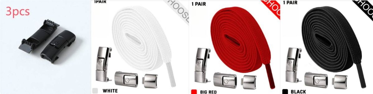 Press Lock Shoelaces Without Ties Elastic Laces Sneaker 8MM Widened Flat No Tie Shoe Laces Kids Shoelace For Shoes - NashPull