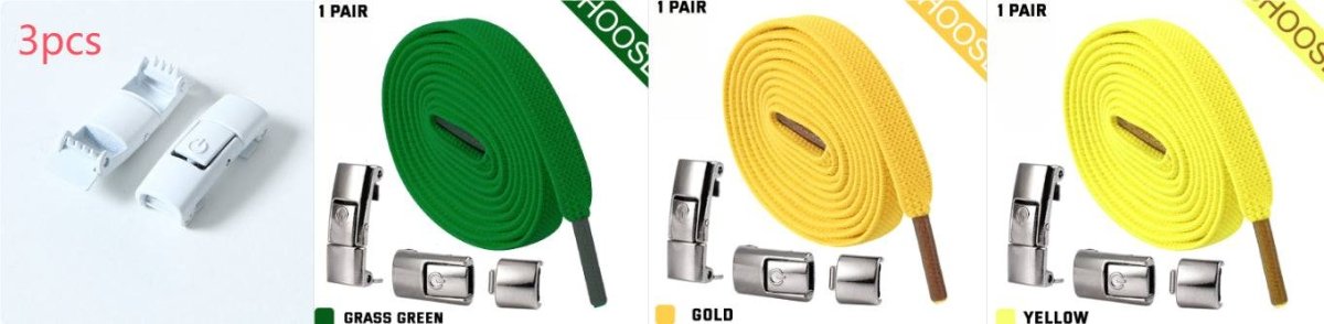 Press Lock Shoelaces Without Ties Elastic Laces Sneaker 8MM Widened Flat No Tie Shoe Laces Kids Shoelace For Shoes - NashPull