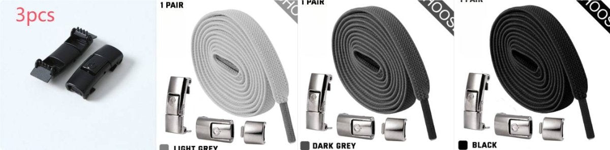 Press Lock Shoelaces Without Ties Elastic Laces Sneaker 8MM Widened Flat No Tie Shoe Laces Kids Shoelace For Shoes - NashPull