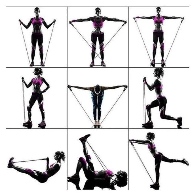 Rally resistance band fitness equipment - NashPull