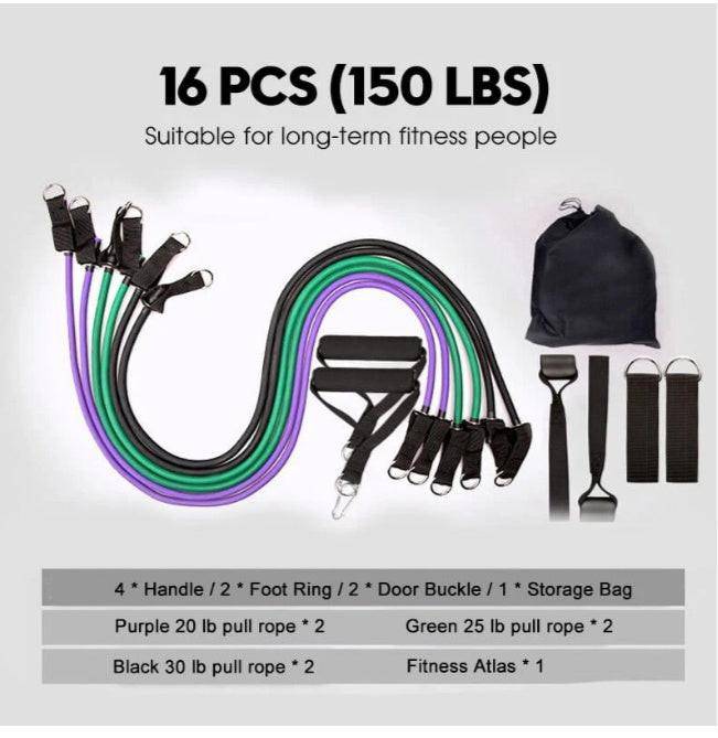 Rally resistance band fitness equipment - NashPull