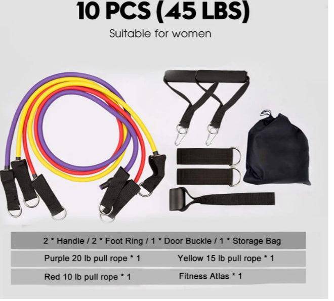 Rally resistance band fitness equipment - NashPull
