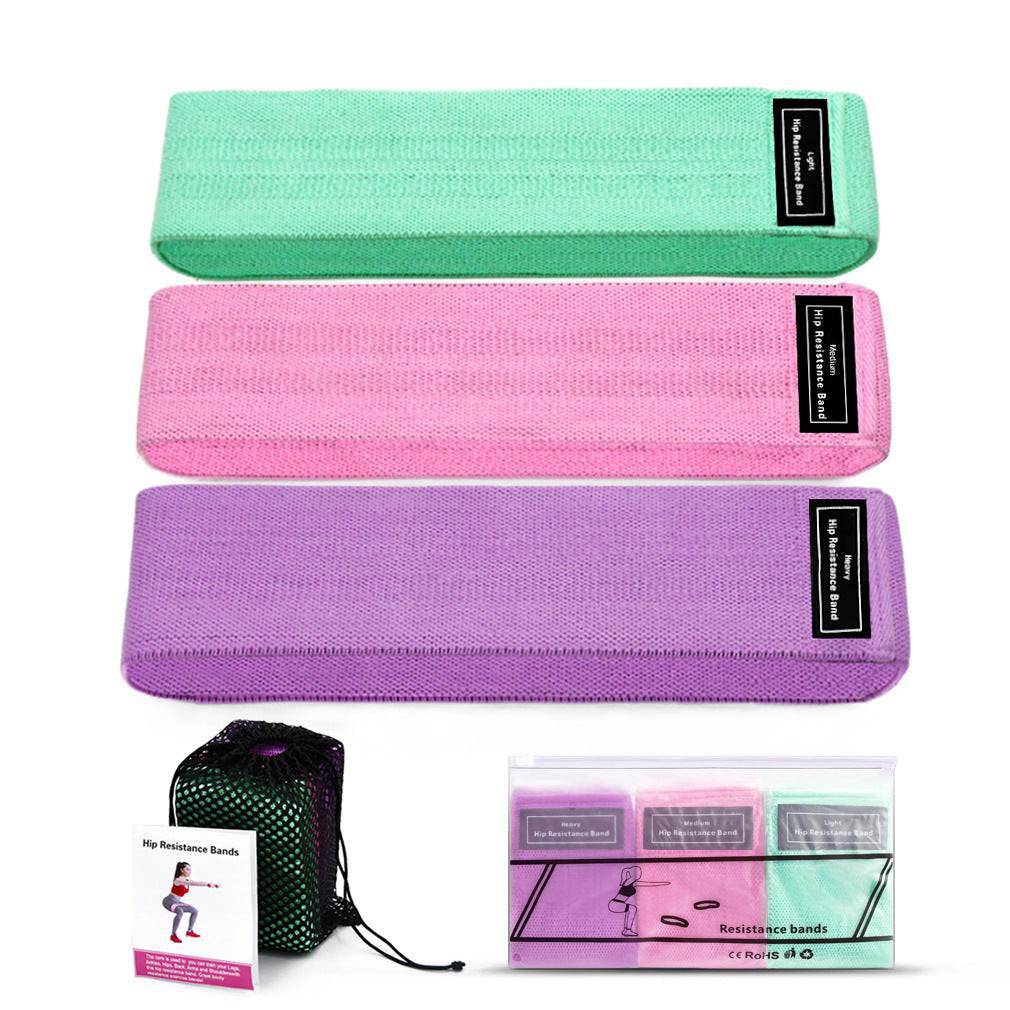 Resistance Band Elastic Hip Circle Fitness Squat Resistance Buttocks Circle Yoga - NashPull