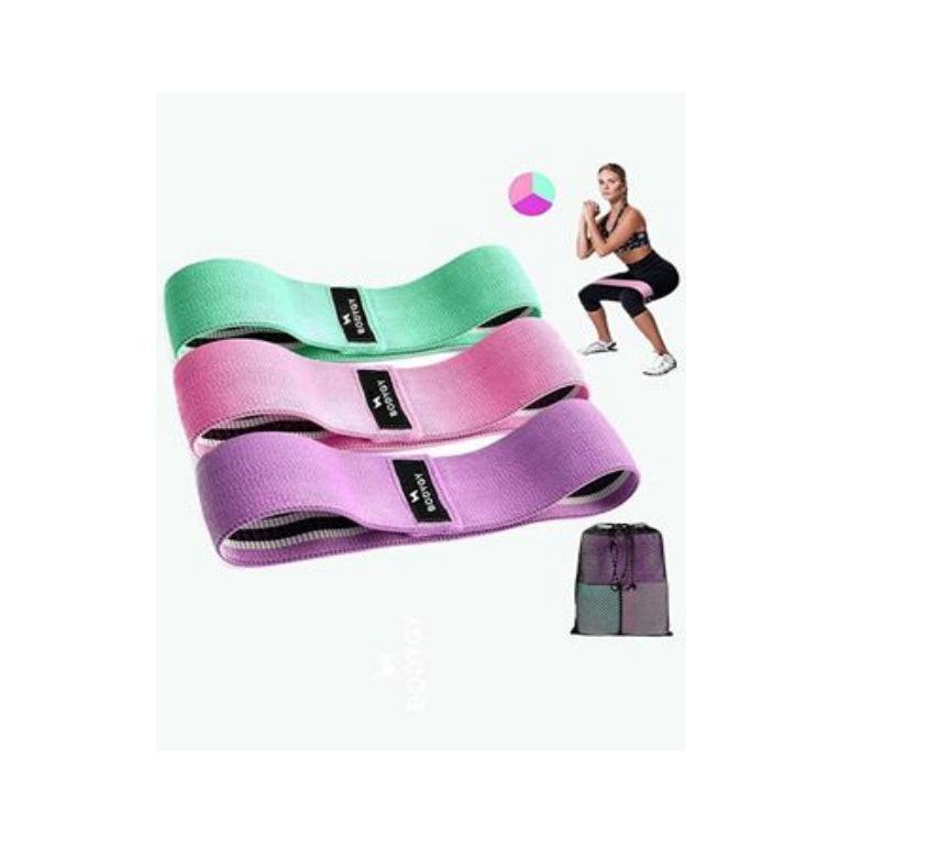 Resistance Band Elastic Hip Circle Fitness Squat Resistance Buttocks Circle Yoga - NashPull