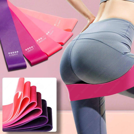 Resistance Bands Sealing Elastic Booty Sport Bodybuilding Rubber Band For Fitness Gym Leagues Equipment Sports Mini Yoga - NashPull