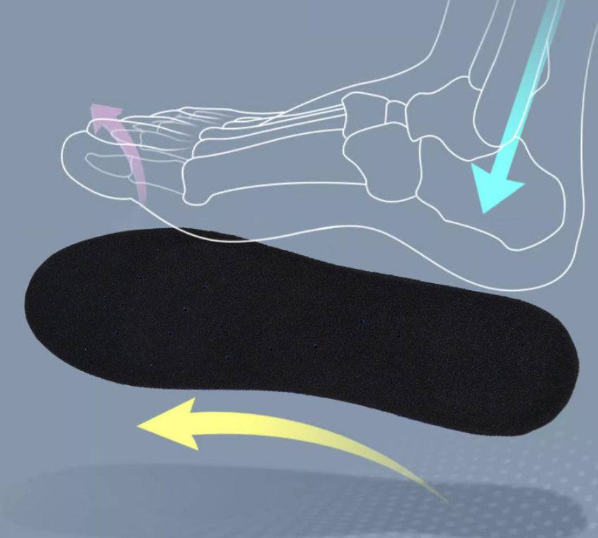 Shock - absorbing Breathable Insole With Holes - NashPull