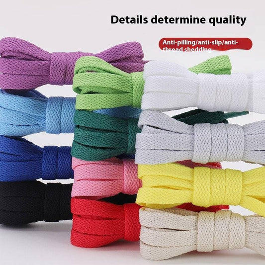 Single - layer Flat Athletic Shoe Laces Pairs - NashPull