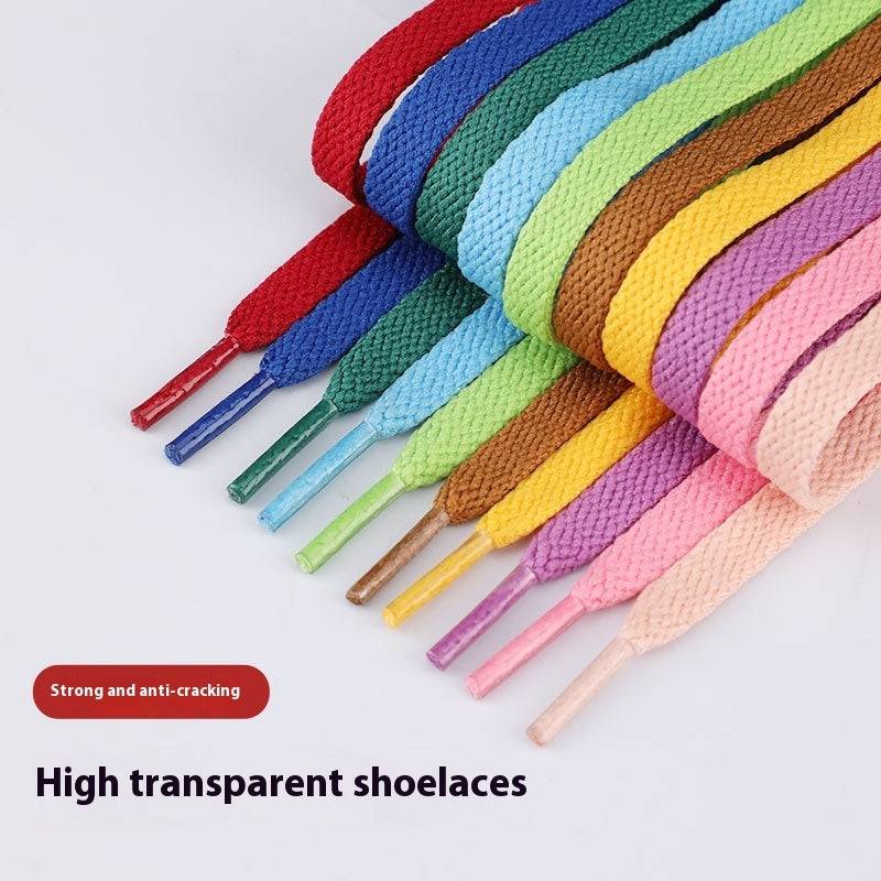 Single - layer Flat Athletic Shoe Laces Pairs - NashPull