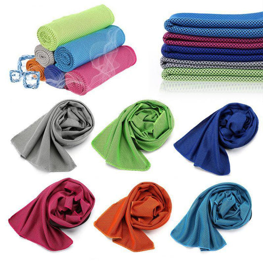 Sports Cooling Towels Cooling Towels, Cool Towel, Soft Breathable Chilly Towel, Microfiber Ice Cold Towel For Yoga, Golf, Gym, Camping, Running, Fitness, Workout & More Activities - NashPull