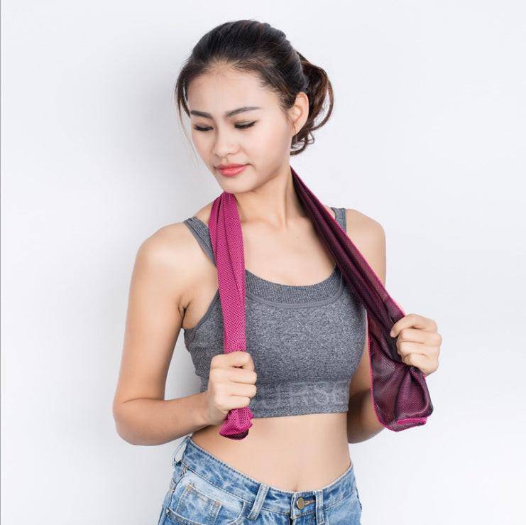 Sports Quick - Drying Cooling Towel Swimming Gym Travel Cycling Gym Club Yoga Sports Cold Feeling Sport Towels To Take Carry Hot - NashPull