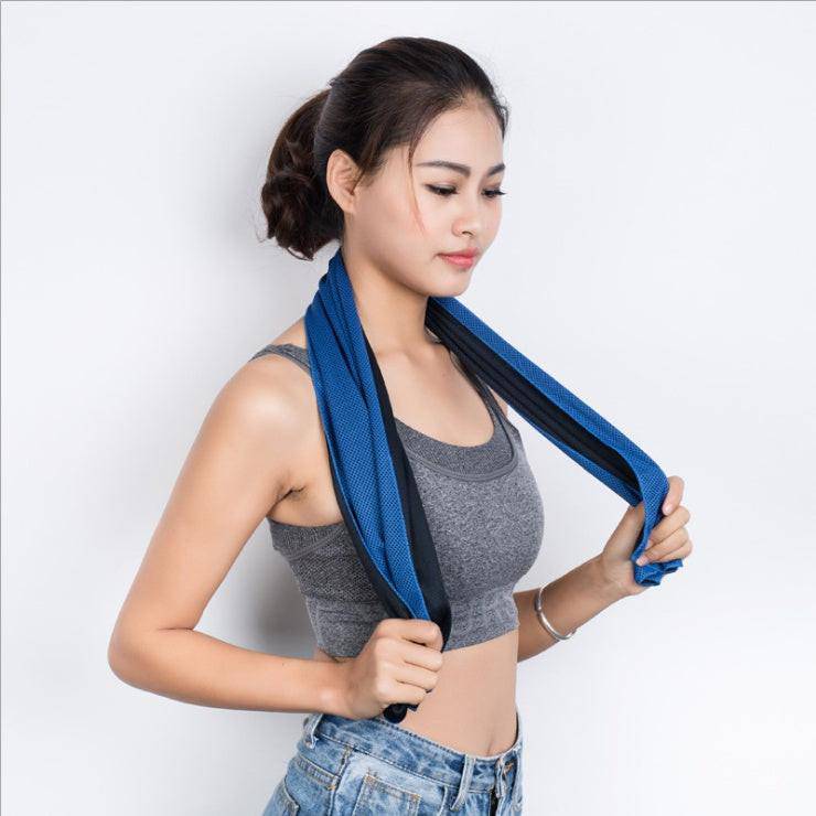 Sports Quick - Drying Cooling Towel Swimming Gym Travel Cycling Gym Club Yoga Sports Cold Feeling Sport Towels To Take Carry Hot - NashPull