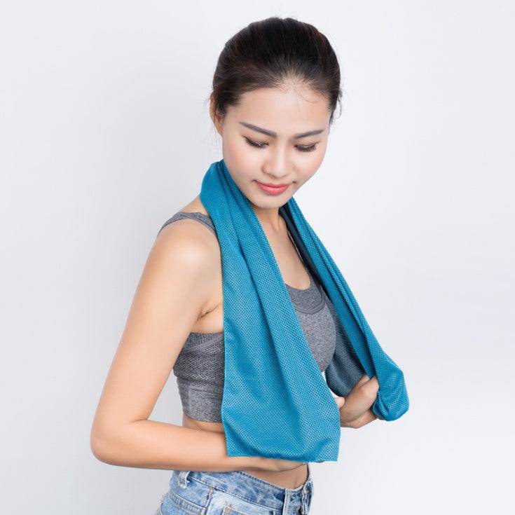 Sports Quick - Drying Cooling Towel Swimming Gym Travel Cycling Gym Club Yoga Sports Cold Feeling Sport Towels To Take Carry Hot - NashPull