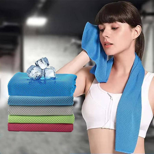 Sports Towel Physical Cooling Microfiber Instant Cool Ice Face Towels For Gym Swimming Yoga Running Cycling Quick Drying Towel - NashPull