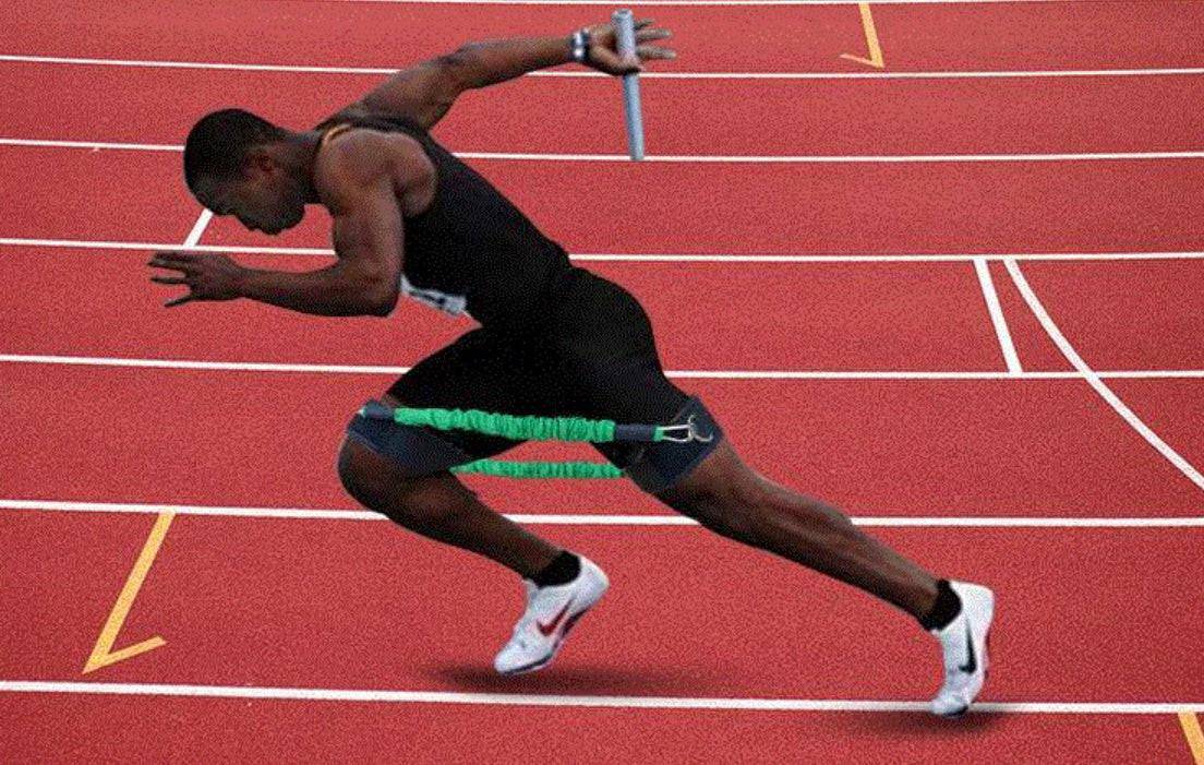 Thigh lift training band, resistance band, pull rope - NashPull