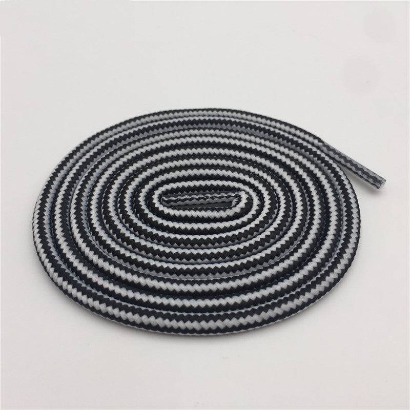 Two - tone Striped Polyester Round Laces - NashPull