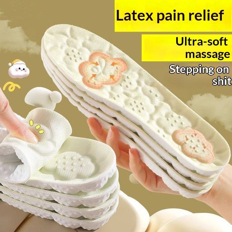 Ultra - soft Latex Pain - relief Insoles For Women - NashPull