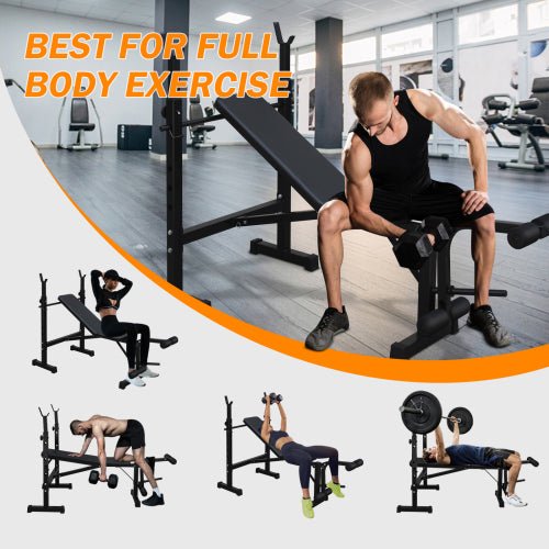 Weightlifting Bench, Bench Press Set With Squat And Bench - NashPull