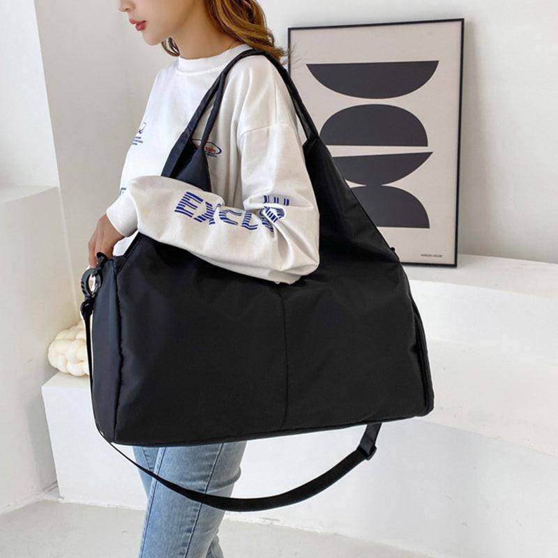 Women Yoga Bag Sports Fitness Dry And Wet Separation Large Capacity Storage Travel Bags Can Carry Yoga Mats - NashPull