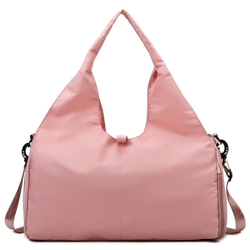 Women Yoga Bag Sports Fitness Dry And Wet Separation Large Capacity Storage Travel Bags Can Carry Yoga Mats - NashPull
