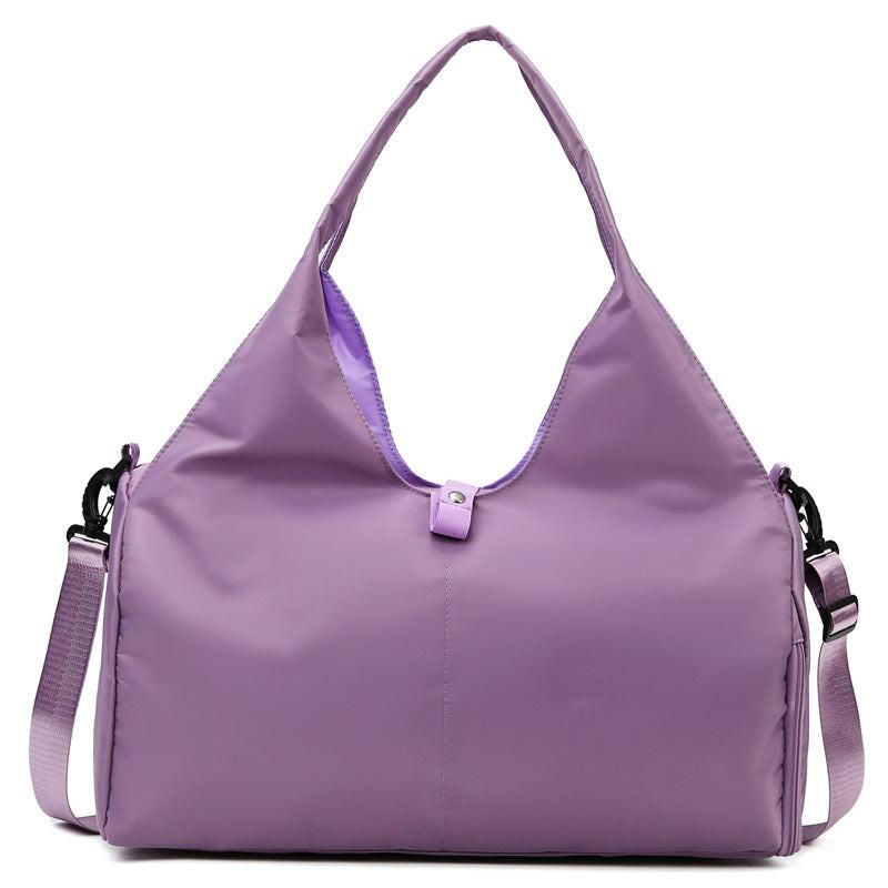 Women Yoga Bag Sports Fitness Dry And Wet Separation Large Capacity Storage Travel Bags Can Carry Yoga Mats - NashPull