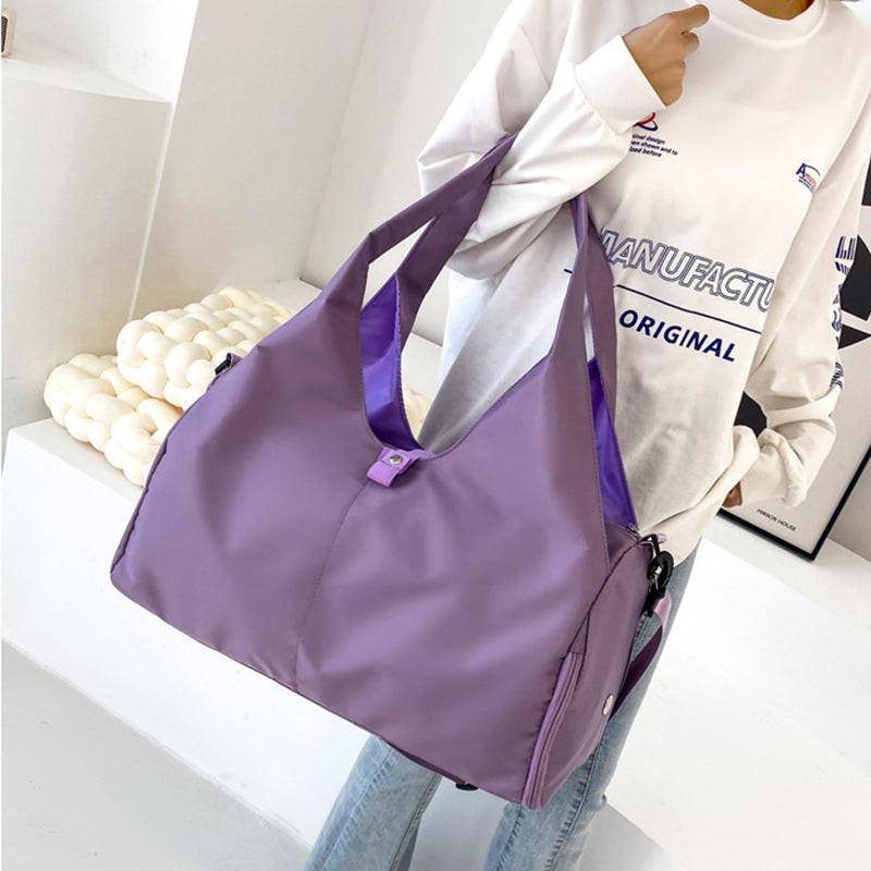 Women Yoga Bag Sports Fitness Dry And Wet Separation Large Capacity Storage Travel Bags Can Carry Yoga Mats - NashPull