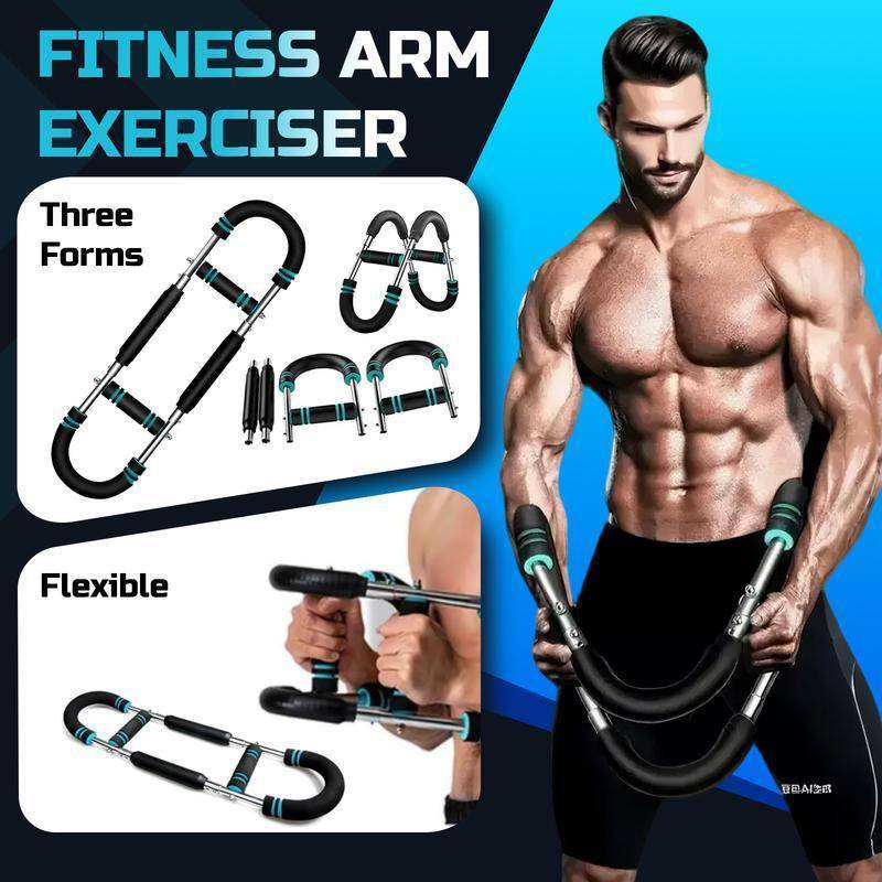 Yagod Twist Bar Arm Trainer, Adjustable Resistance From 90 To 120 Lbs, Suitable For Home And Gym Use, For Arm, Chest, And Shoulder Training - NashPull