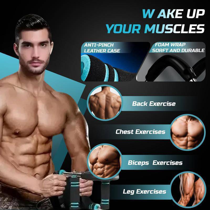 Yagod Twist Bar Arm Trainer, Adjustable Resistance From 90 To 120 Lbs, Suitable For Home And Gym Use, For Arm, Chest, And Shoulder Training - NashPull