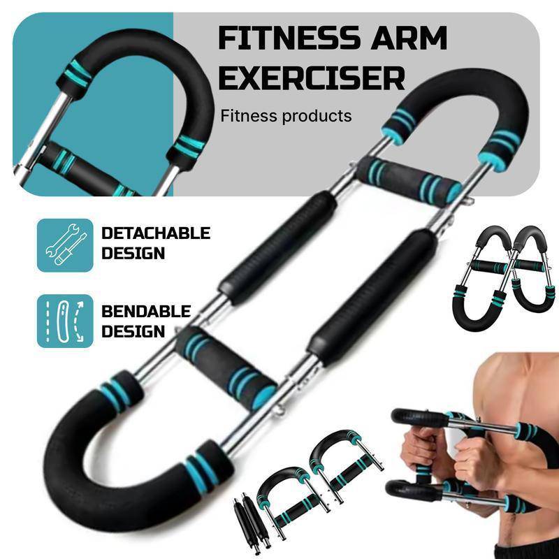 Yagod Twist Bar Arm Trainer, Adjustable Resistance From 90 To 120 Lbs, Suitable For Home And Gym Use, For Arm, Chest, And Shoulder Training - NashPull